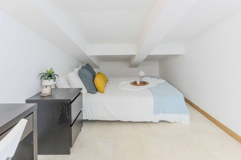 Attic room in Madrid