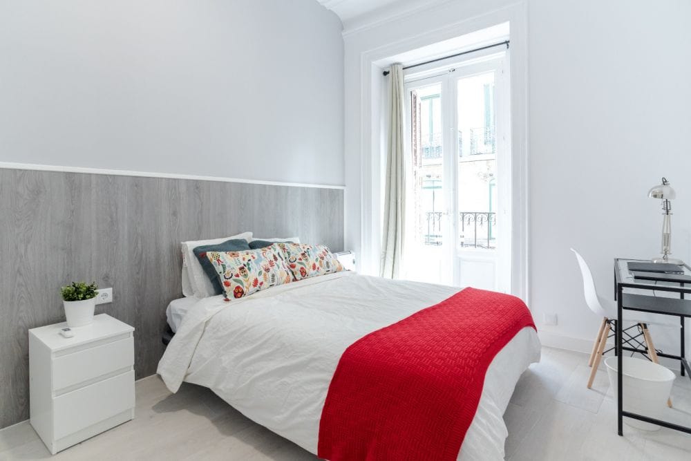 Double room with balcony in Fuencarral
