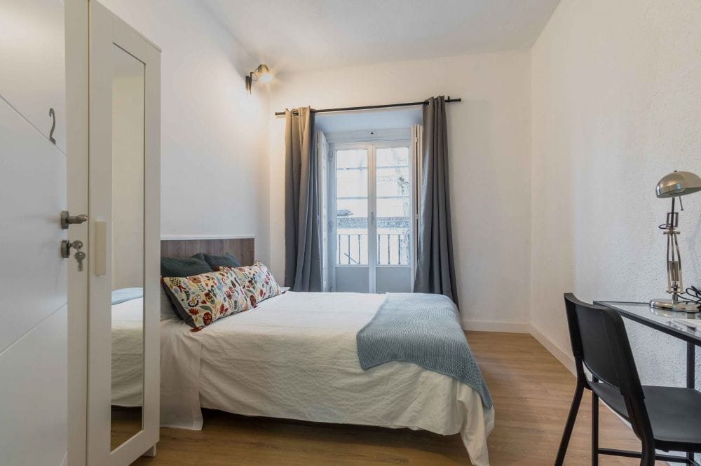 Charming exterior room at Plaza de la Marina Española