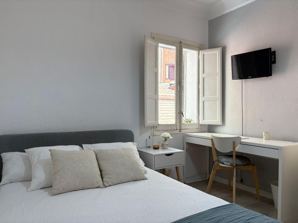 Spectacular double room in Embajadores