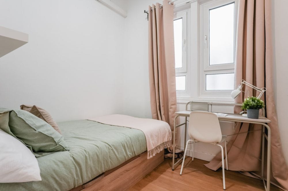 Interior double room in Ventura Rodriguez