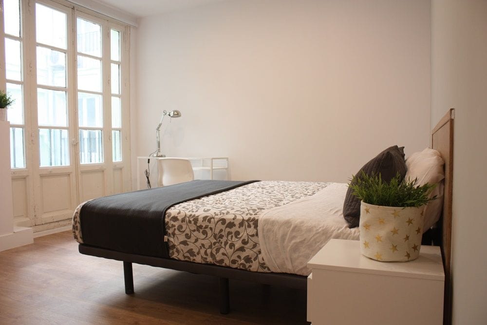 Bright double room in Puerta del Sol